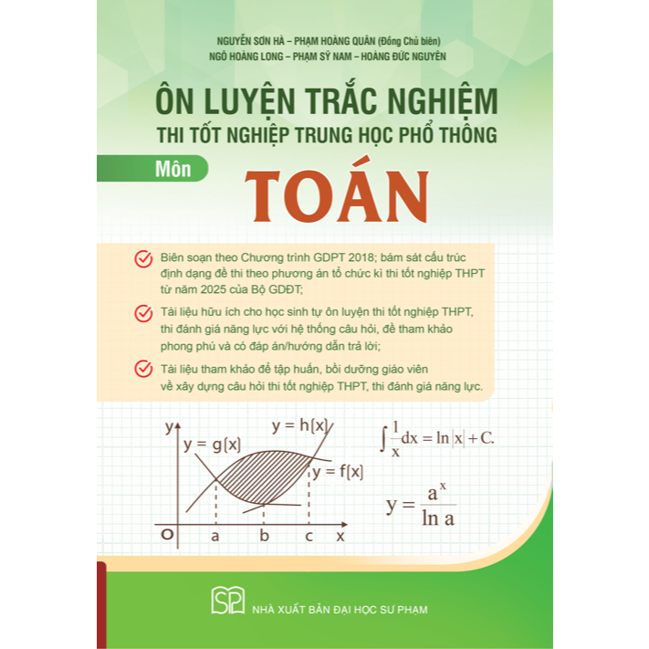 Ảnh Sách - Ôn luyện trắc nghiệm thi tốt nghiệp trung học phổ thông môn Toán 2
