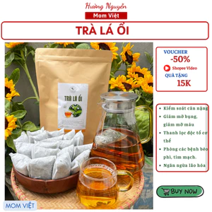 Trà lá ổi hỗ trợ giảm cân, trà búp ổi, đọt ổi non kiểm soát cân nặng, ổn định đường huyết
