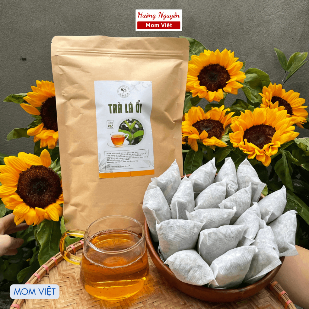 Trà lá ổi hỗ trợ giảm cân, trà búp ổi, đọt ổi non kiểm soát cân nặng, ổn định đường huyết