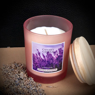 Nến Thơm Lavender / Hoa Oải Hương