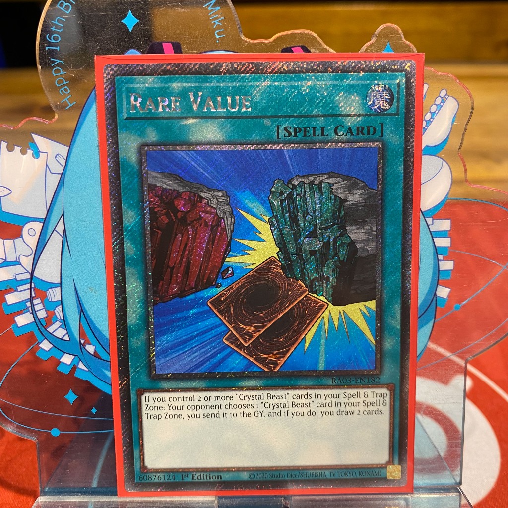 thumbnail image 2 of Yu-Gi-Oh! TCG Palladium Oracle Mahad – Platinum Secret Rare 1st Edition RA03 (Near Mint) 2 of 5