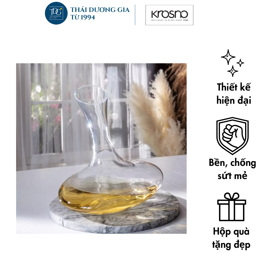 Bình đựng rượu vang 1500ml pha lê không chì AVANT-GARDE Ba Lan Krosno-793238
