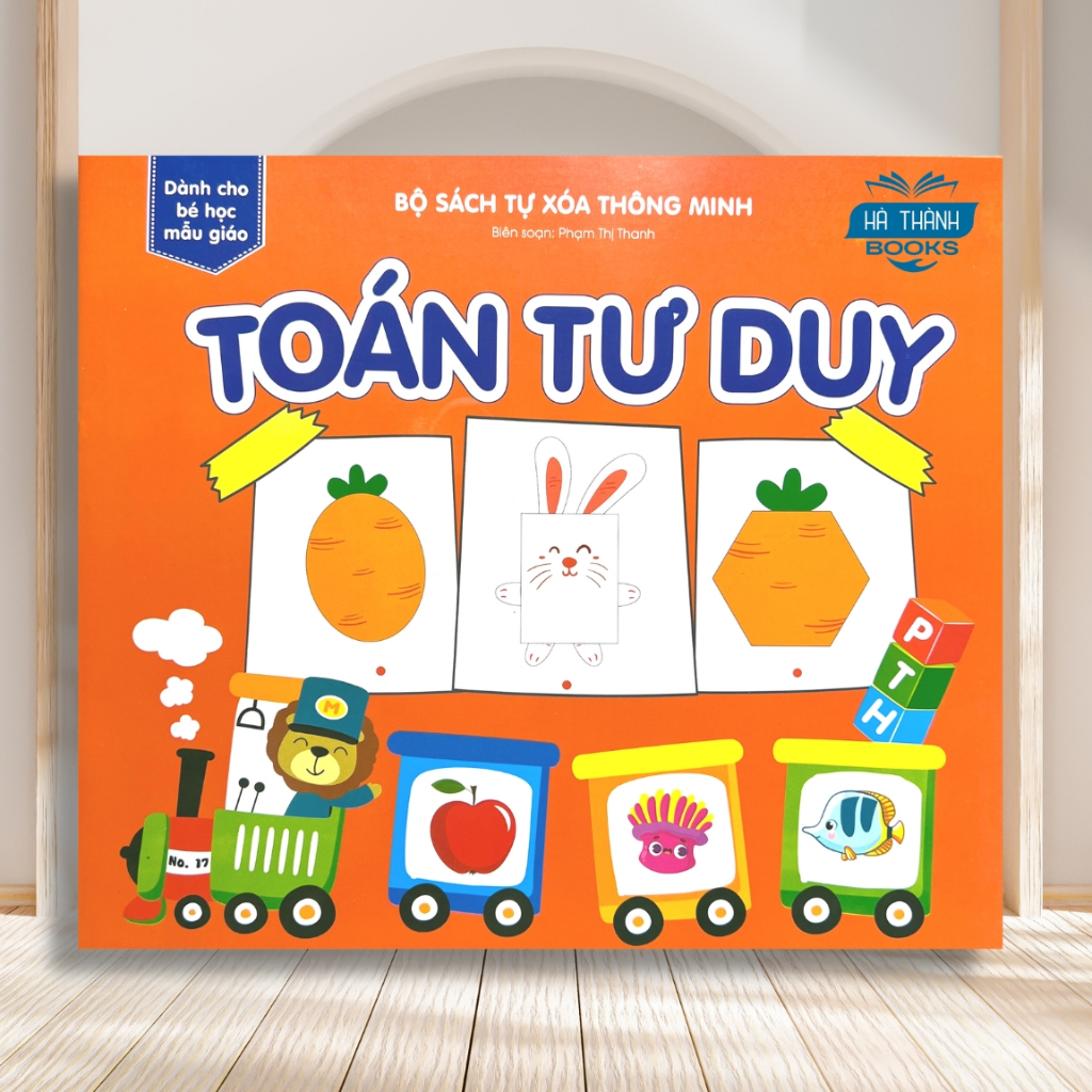 Sách Tự Xoá Thông Minh Cho Bé (Bộ 4 Cuốn Bé Học Toán)