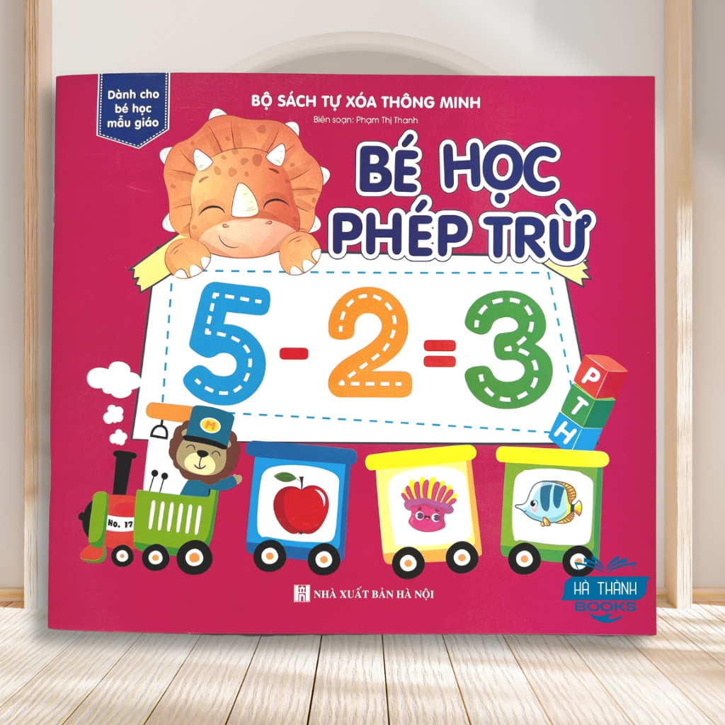 Sách Tự Xoá Thông Minh Cho Bé (Bộ 4 Cuốn Bé Học Toán)