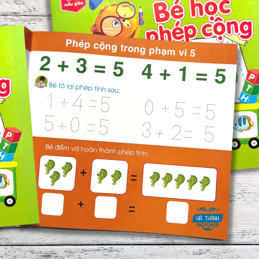 Sách Tự Xoá Thông Minh Cho Bé (Bộ 4 Cuốn Bé Học Toán)