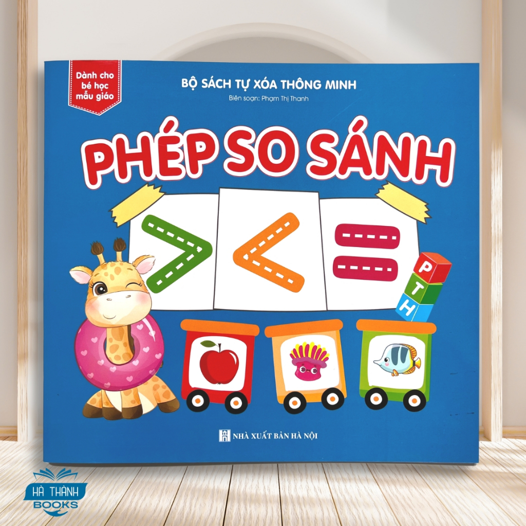 Sách Tự Xoá Thông Minh Cho Bé (Bộ 4 Cuốn Bé Học Toán)