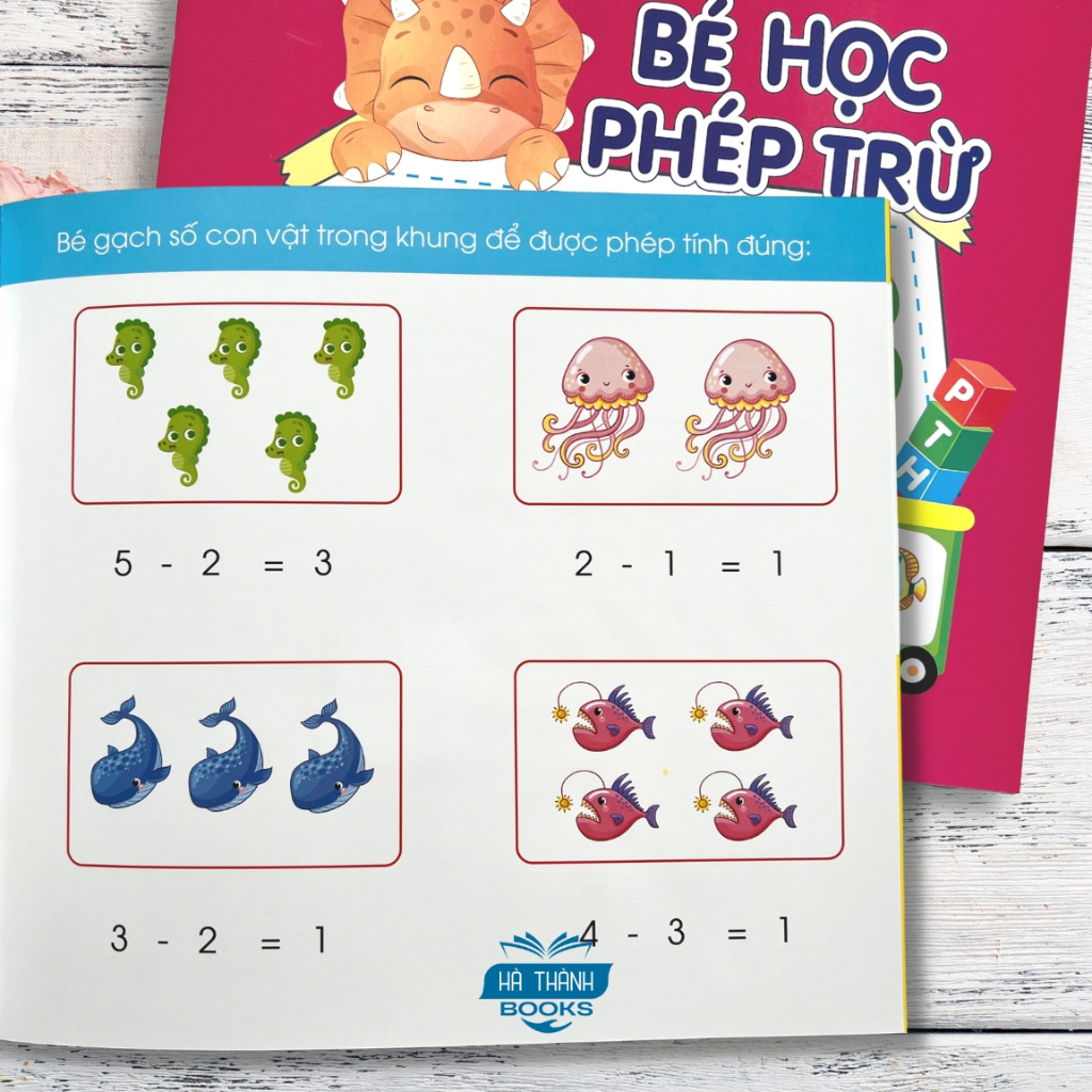 Sách Tự Xoá Thông Minh Cho Bé (Bộ 4 Cuốn Bé Học Toán)
