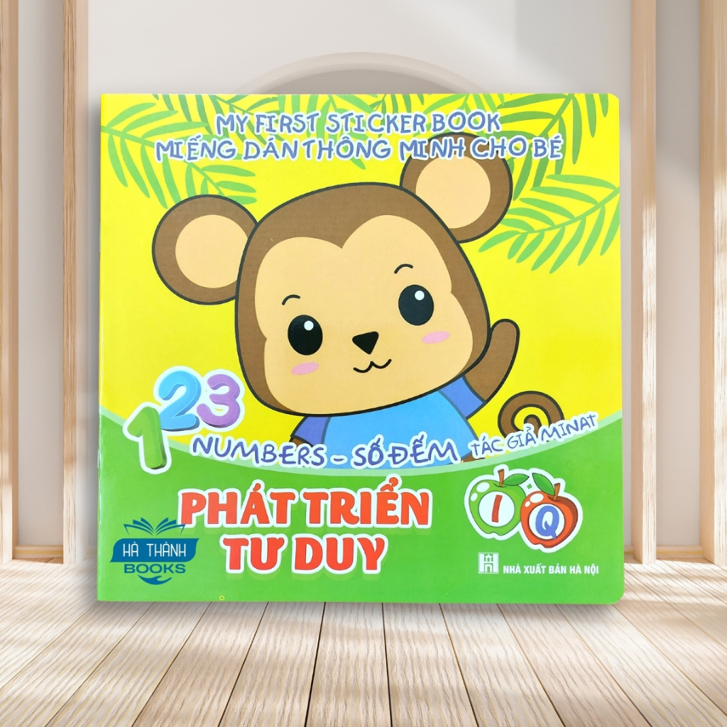Sách Miếng Bóc Dán Thông Minh (Bộ 6 Cuốn Stickers Thần Kỳ Cho Bé Từ 2 - 6 Tuổi)