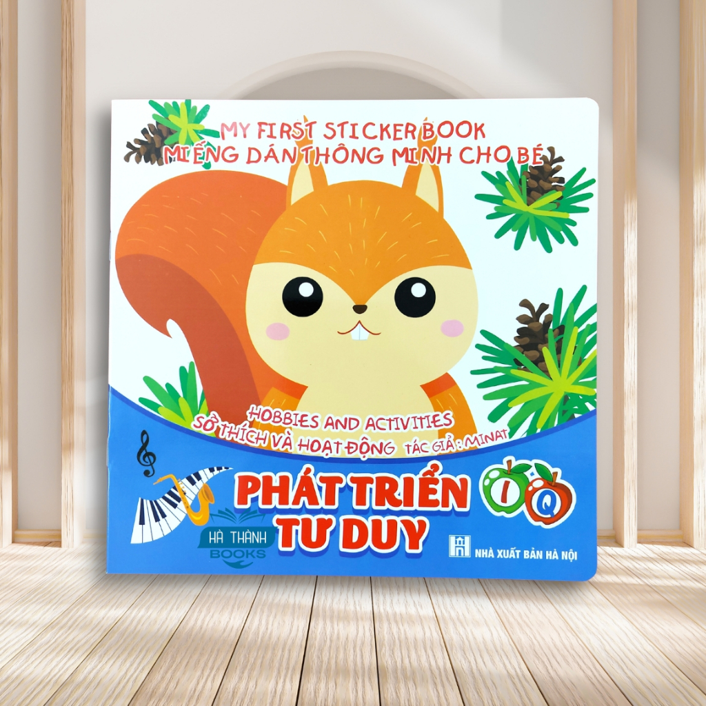 Sách Miếng Bóc Dán Thông Minh (Bộ 6 Cuốn Stickers Thần Kỳ Cho Bé Từ 2 - 6 Tuổi)