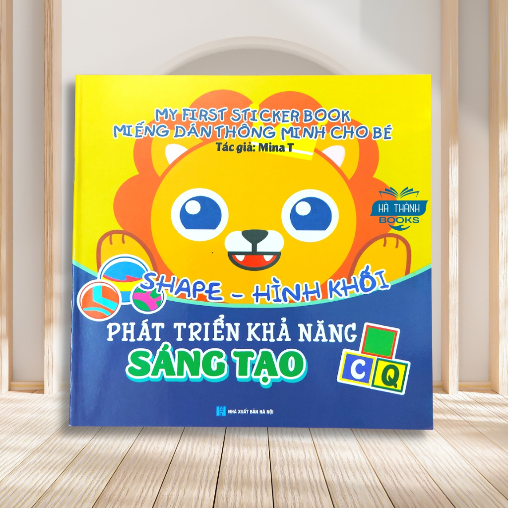 Sách Miếng Bóc Dán Thông Minh (Bộ 6 Cuốn Stickers Thần Kỳ Cho Bé Từ 2 - 6 Tuổi)