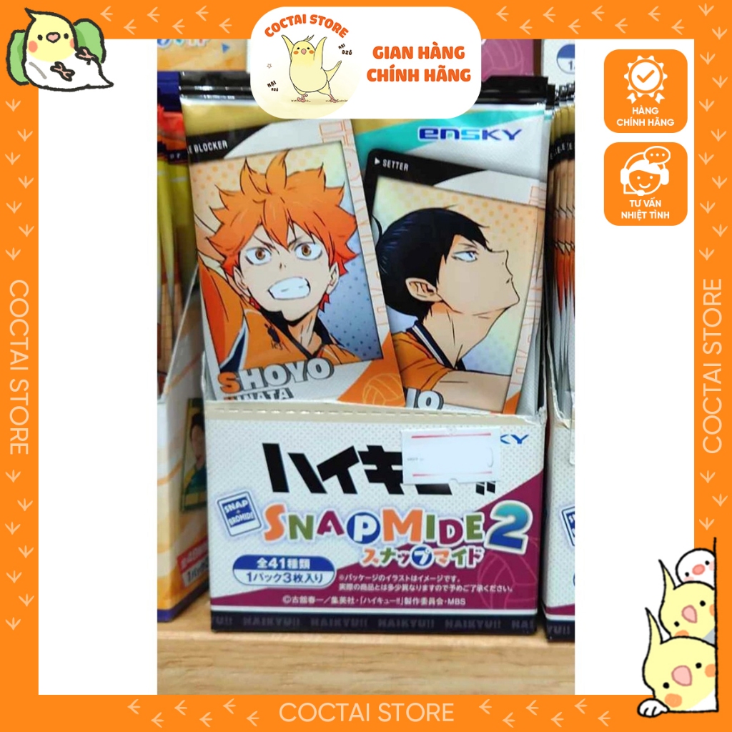 [Coctai][Sẵn][CHÍNH HÃNG] Thẻ Nhân Phẩm - Snapmide Haikyuu Vol 2 ...