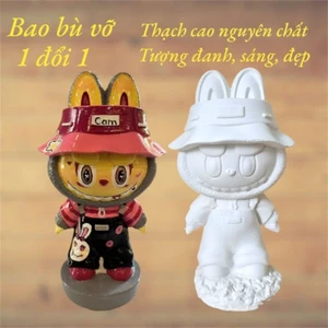 Bộ tượng tô màu KUROMI - LABUBU-CAPYBARA bằng thạch cao 3D kích thước 20 cm cho bạn thoải thức sáng tạo