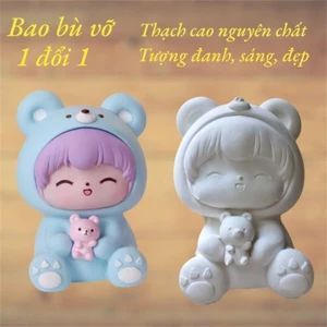 Tượng tô màu thạch cao 3D cao từ 17 đến 25 cm cho bạn thoải thức sáng tạo