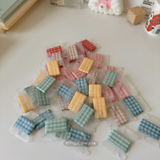 Washi caro chiết 1 mét Papier Platz trang trí sổ