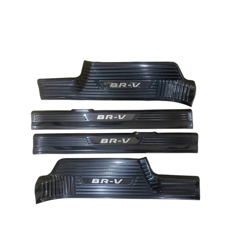 Ốp bậc cửa, Chống trầy cốp xe Honda BRV 2023-2025 (Hàng Cao Cấp)
