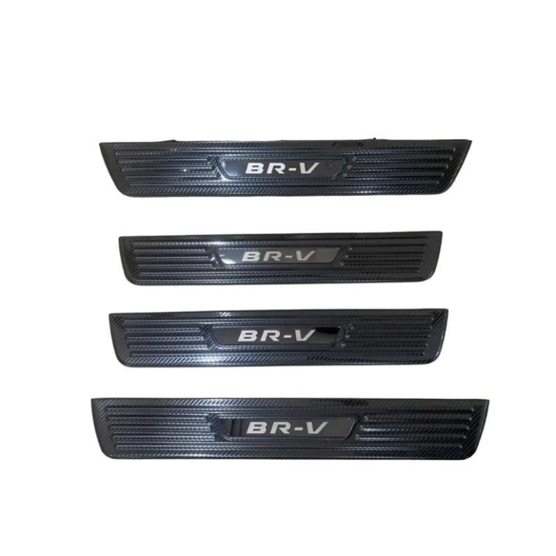 Ốp bậc cửa, Chống trầy cốp xe Honda BRV 2023-2025 (Hàng Cao Cấp)
