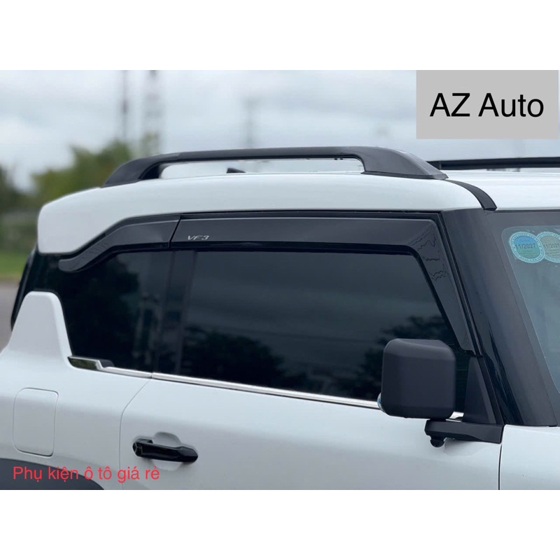 Vè che mưa xe Vinfast VF3 nhựa đen ABS (Hàng cao cấp)