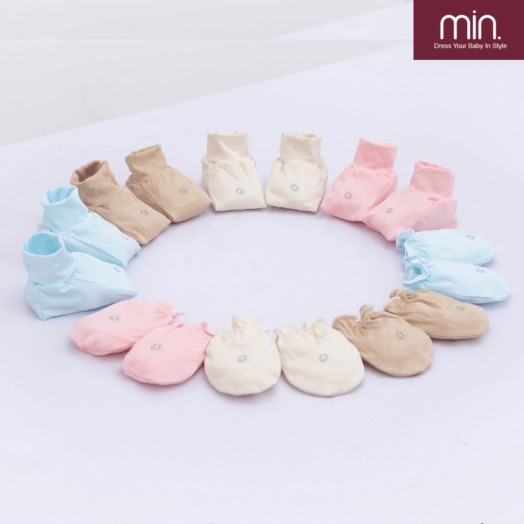 Bao Tay Chân Cho Trẻ Sơ Sinh Vải Sợi Tre Petit Cao Cấp Lành Tính An Toàn Cho Bé - Hàng Chính Hãng APK0034/MIN0022Tr