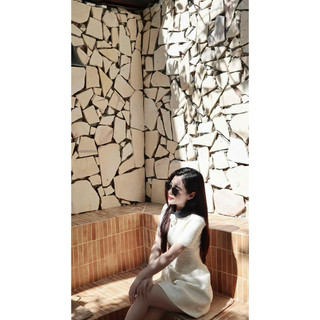 Váy tweed cộc tay hoa trà - Cilly Dress - Anne Studio