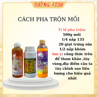 Combo siêu chép: Tinh mùi 135 + Trứng Sữa + Tinh chất khóm