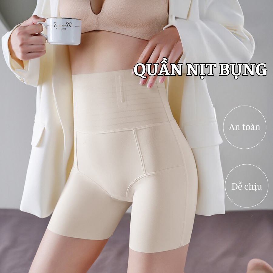 Quần Gen Nịt Bụng Tàng Hình Mặc Váy Nâng Mông Kháng Khuẩn Định Hình Eo DORIS 667