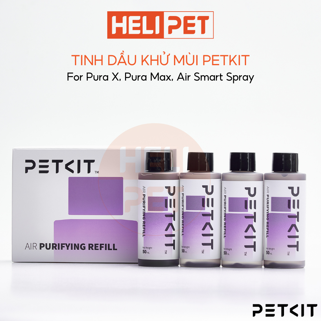 Ảnh [COMBO 2] Tinh Dầu Dùng Cho Máy Vệ Sinh Tự Động Cho Mèo PETKIT Pura Max - HeLiPet 4