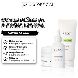 [Sale cận date] Bộ sản phẩm dưỡng da chống lão hóa, cải thiện nếp nhăn, săn chắc hiệu quả KA GCG