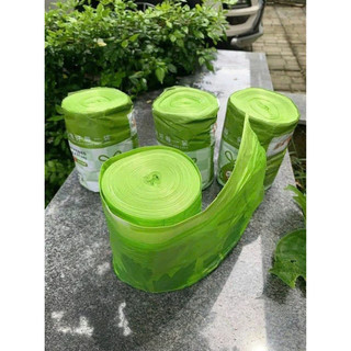 SET 3 Cuộn (150 Túi) Rác Ngải Cứu Đuổi Muỗi Size 45x45cm Có Dây Rút H355 (hàng tốt)