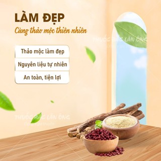 Bột cam thảo đậu đỏ 1kg dưỡng trắng, tẩy da chết nhẹ, mờ thâm, dưỡng da trắng hồng
