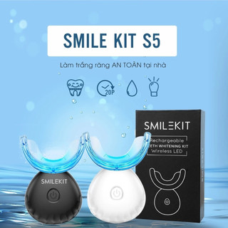 Máy Làm Trắng Răng SMILEKIT S5 Giúp Răng Trắng Sáng, Không Gây Ê Buốt, Chắc Khỏe Từ Sâu Bên Trong