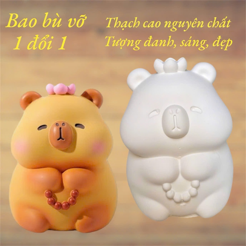 Tượng tô màu CAPYBARA siêu hot cho bạn thỏa mãn đam mê