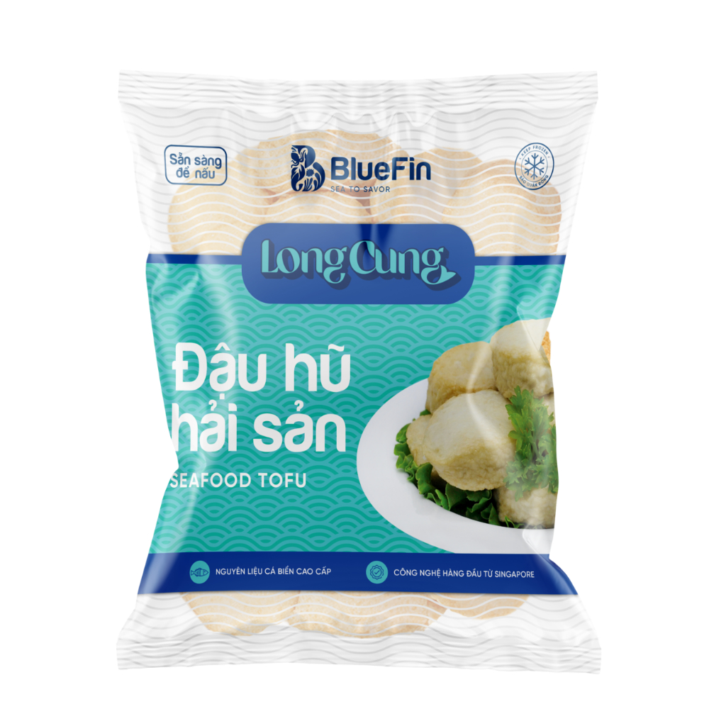 Đậu hũ hải sản BLUEFIN 500g - Thơm ngon hấp dẫn, lựa chọn số 1 cho bữa ăn gia đình Việt