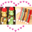 Combo sỉ 5-10 Khăn mini trang trí ,khăn quàng cổ búp bê sang trọng ,trang trí cổ chai trà sữa , gấu Giáng Sinh