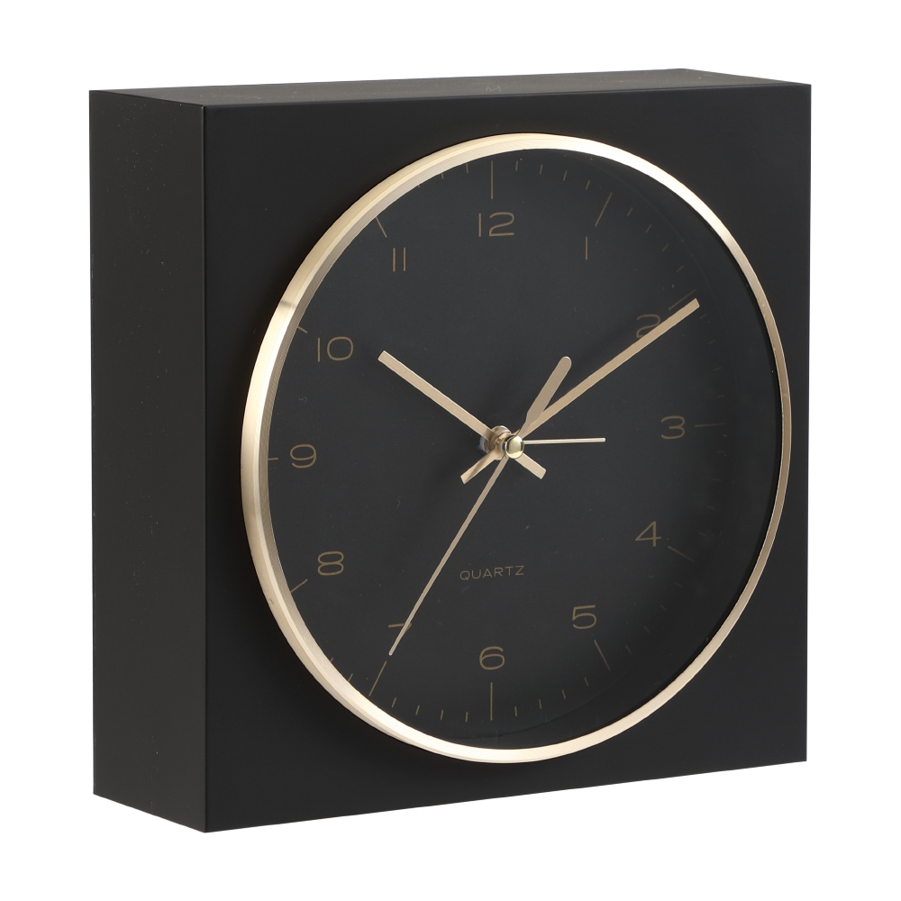 Ảnh Đồng Hồ Báo Thức Duglas 6,5" Màu Đen |Index Living Mall | Nội thất Thái Lan 1