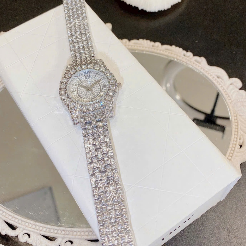 Đồng hồ Nữ CHOPARD ĐÍNH ĐÁ DÂY TRƠN