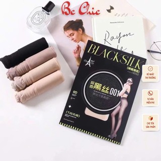 Quần Tất Nữ Cao Cấp Tàng Hình BLACK SILK 6D Siêu Mỏng Siêu Dai Trong Suốt QT 752 BC_CHIC LINGERIE