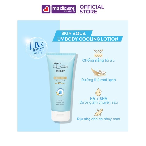 Sữa dưỡng thể SUNPLAY dưỡng ẩm, trắng da 150g