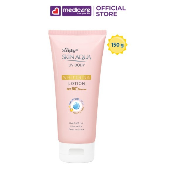 Sữa dưỡng thể SUNPLAY dưỡng ẩm, trắng da 150g