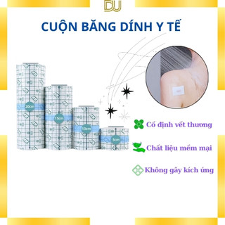 Băng dính y tế cố định vết thương băng cá nhân chống nước cắt theo ý muốn tiện dụng