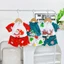 Bộ Thun Lạnh Noel Cho Bé 6 - 15kg. Vải thun lạnh mềm, in rõ nét, thoáng khí, hút mồ hôi