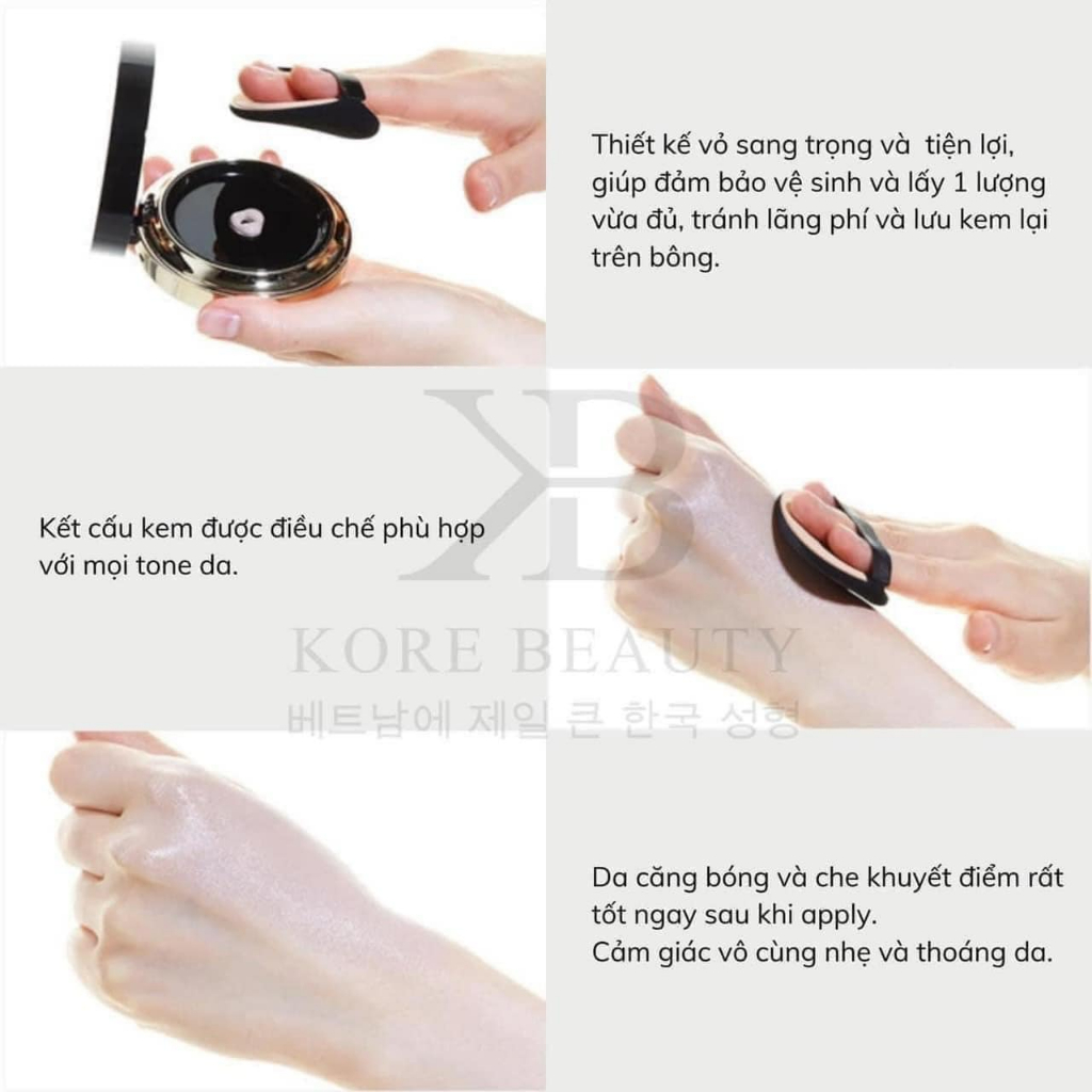 (mẫu mới) Cushion / Phấn nước Renoderm Day Long BB Cream 15g