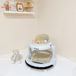 Xe tập đi Honper 3in1 có nhạc và đèn cho bé 6M+, xe tập đứng thiết kế xoay tròn 360 độ - Monnie Kids — ảnh 8