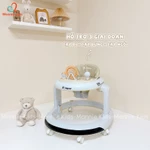 Xe tập đi Honper 3in1 có nhạc và đèn cho bé 6M+, xe tập đứng thiết kế xoay tròn 360 độ - Monnie Kids — ảnh 3