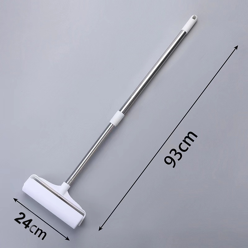 Combo-24cm*Dài93cm Cây Lăn Bụi Cán Dài Inox Thu Gọn, Làm Sạch Quần Áo,lăn Giường,Siêu Tiện Dụng】