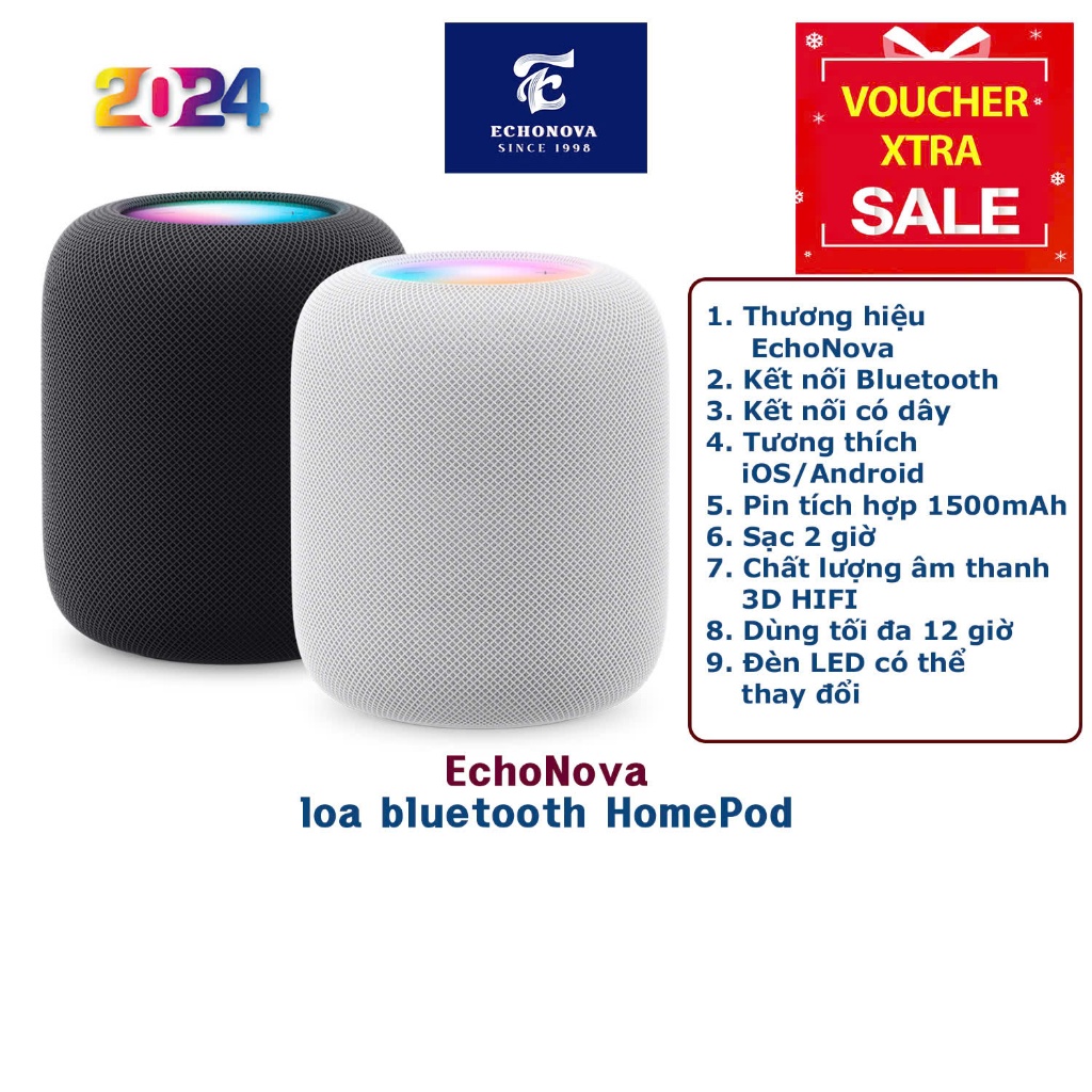 [Mới 100%] Loa Bluetooth Thông Minh ECHONOVA Smartpod | Shopee Việt Nam