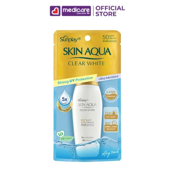 Sữa Chống Nắng SUNPLAY Skin Aqua Clear White SPF50+ PA++++ 55g