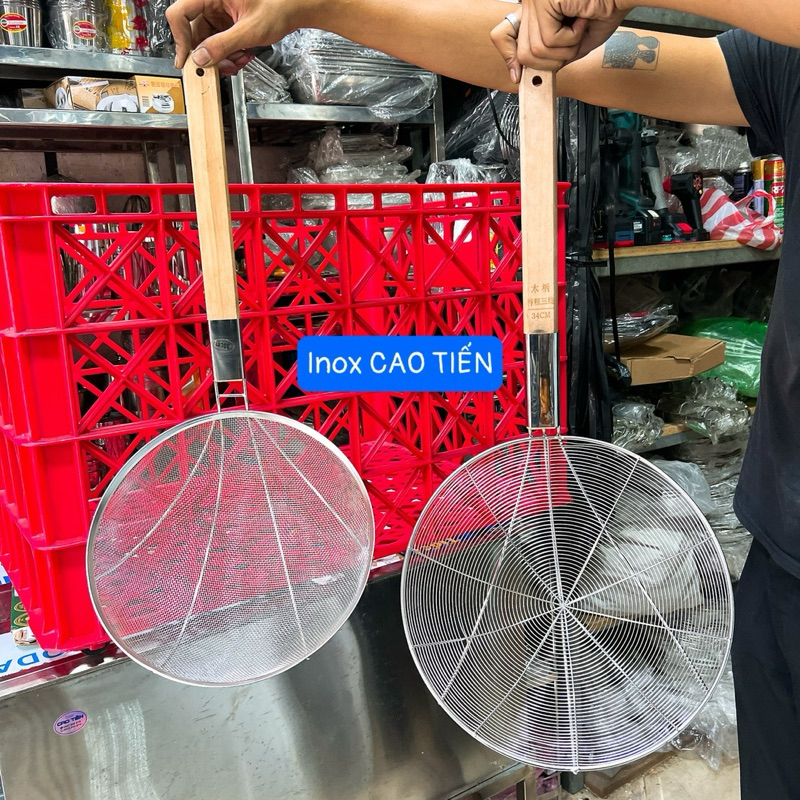 Vợt Inox size TO NHẤT - Vợt vớt inox - Vợt Vòng loại DÀY | Shopee Việt Nam