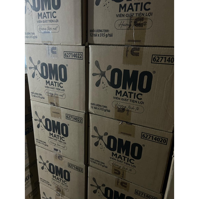 Túi viên giặt tiện lợi OMO Hương Thơm Mát 3 trong 1 (30 viên/túi)