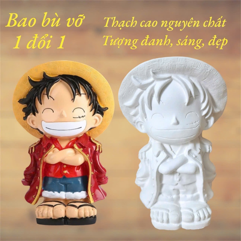 [Tặng dây màu 6 khi mua từ 2 tượng] Tượng tô màu thạch cao 3D cao từ 17 đến 25 cm cho bạn thoải thức sáng tạo