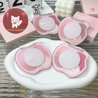 [GOGO TALES] Bảng Phấn Má GOGO TALES 3 Ô Quả Táo Kèm Highlight Nhũ Lì Và Má Hồng Kem (GT731)